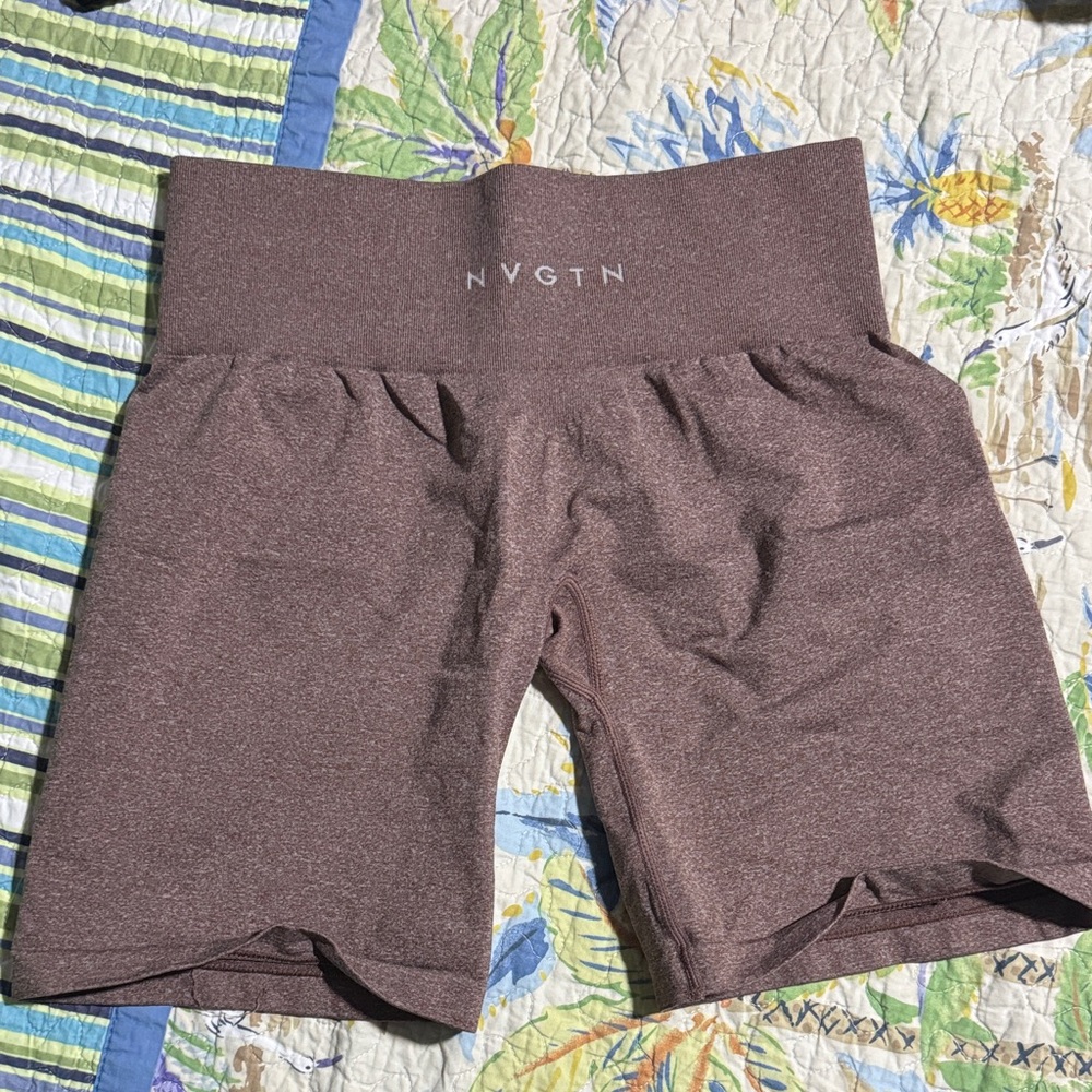 NVGTN Cocoa Pro Shorts